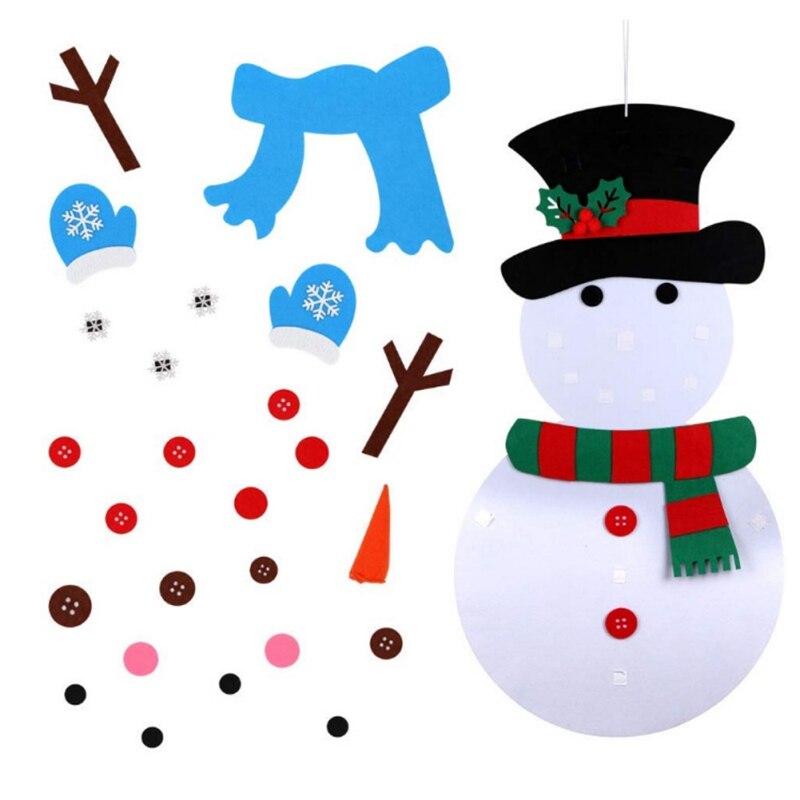 Felt Snowman or Felt Christmas Tree - Free Shipping!